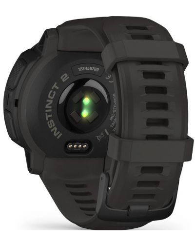 Смарт часовник Garmin - Instinct 2, 45mm, графит/черен - 4